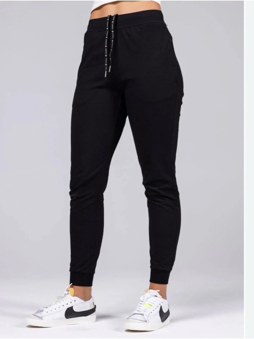 NWT Allwear Organic Black Joggers Size M / 4 Toxic & BPA Free